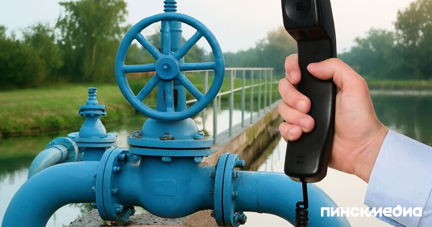 Жители Пинска могут задать вопросы «Пинскводоканалу» напрямую: телефонная линия с руководством пройдет 19 сентября