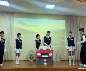 В Пинске выбрали лучших юных инспекторов дорожного движения