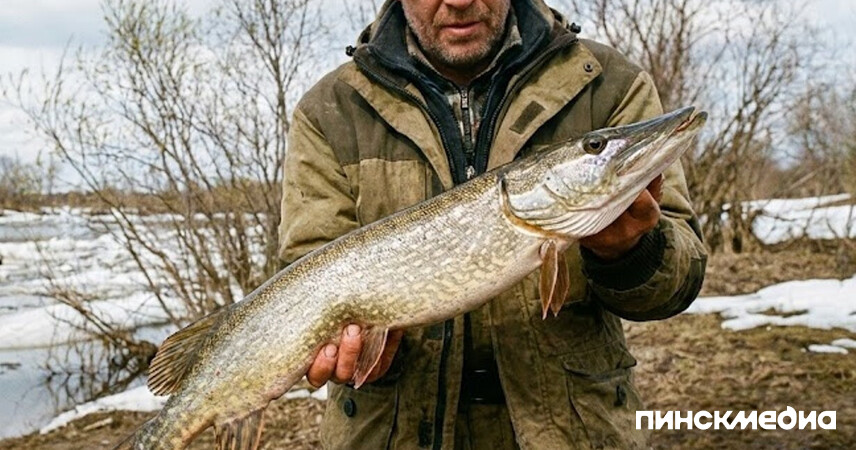 В Пинском районе с 1 марта вводится запрет на лов щуки