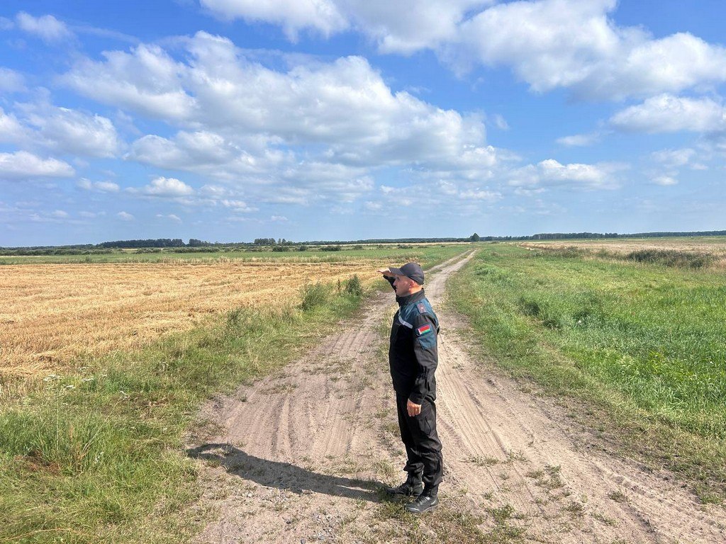 Грочс и Пинский лесхоз, патрули в лесах Пинского района, предотвращение пожаров