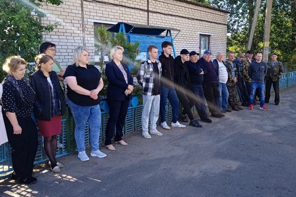 Встреча ГРОЧС в поселке Новый Двор