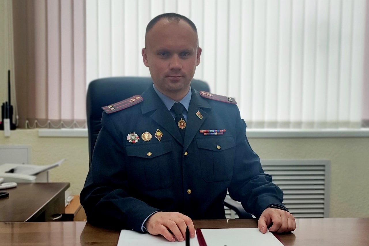 первый заместитель начальника Пинского ГОВД подполковник милиции Дмитрий Протасевич
