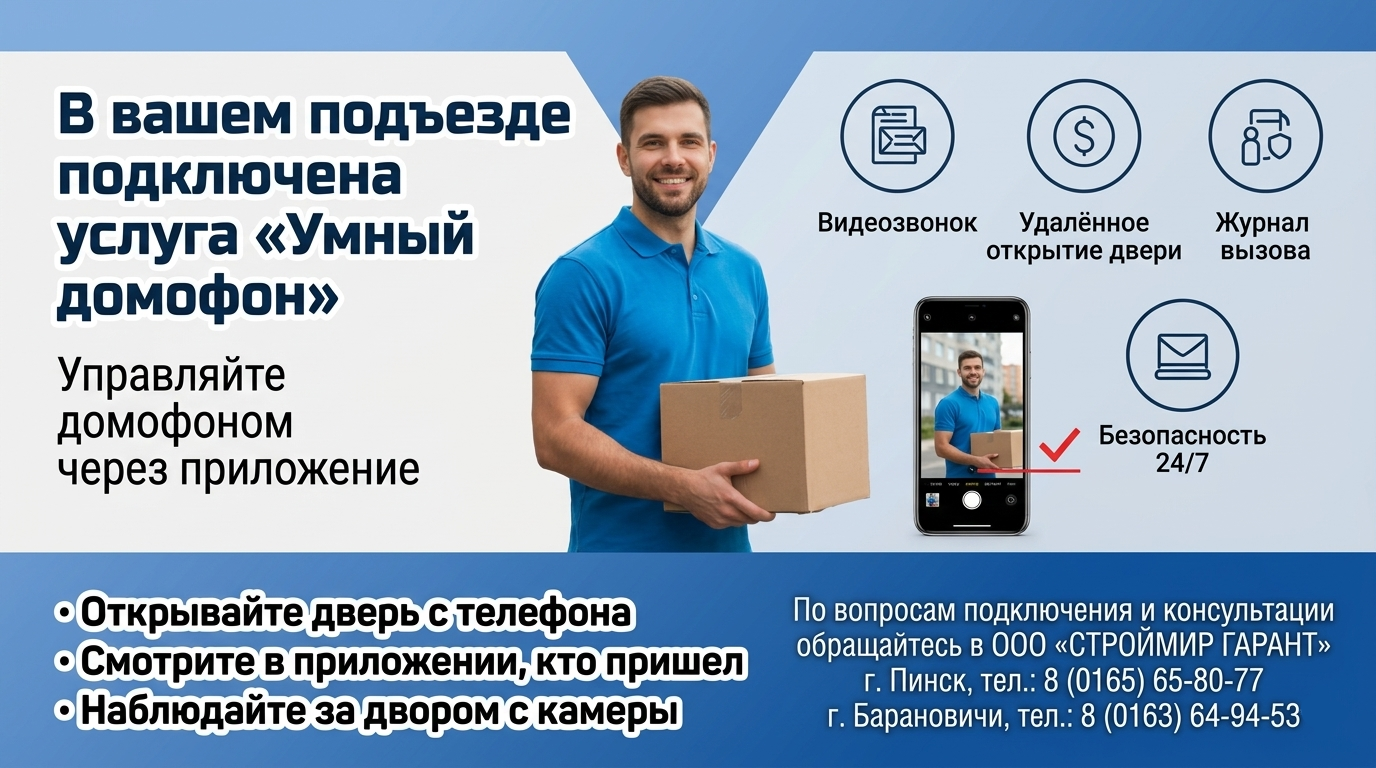 Умные домофоны как надежное решение для безопасности жилья