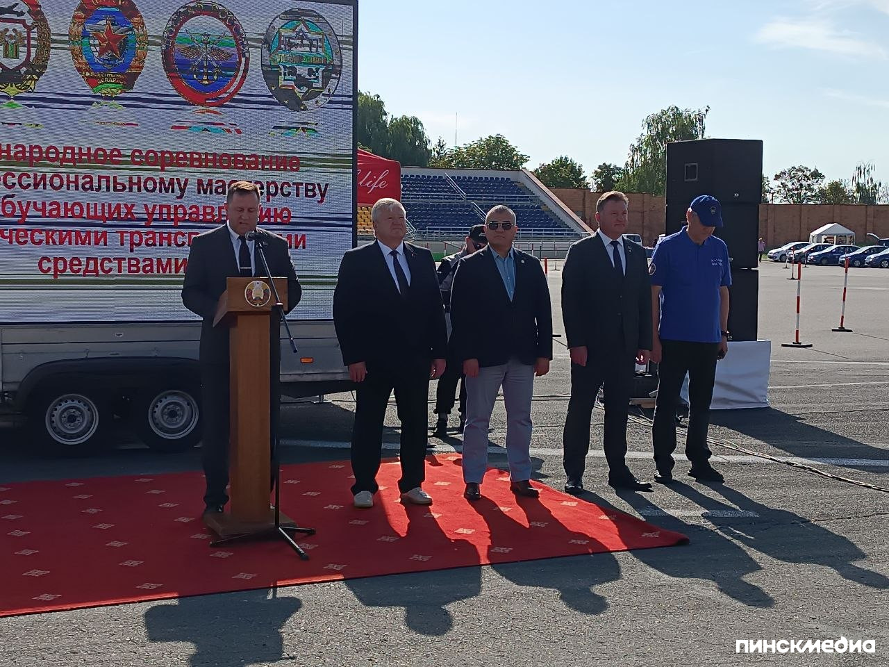 В ДОСААФ Пинска прошло международное соревнование автоинструкторов