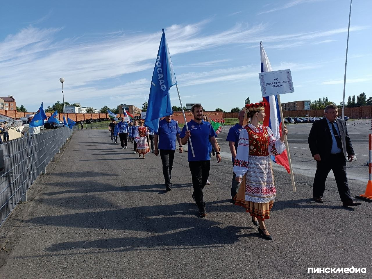 В ДОСААФ Пинска прошло международное соревнование автоинструкторов