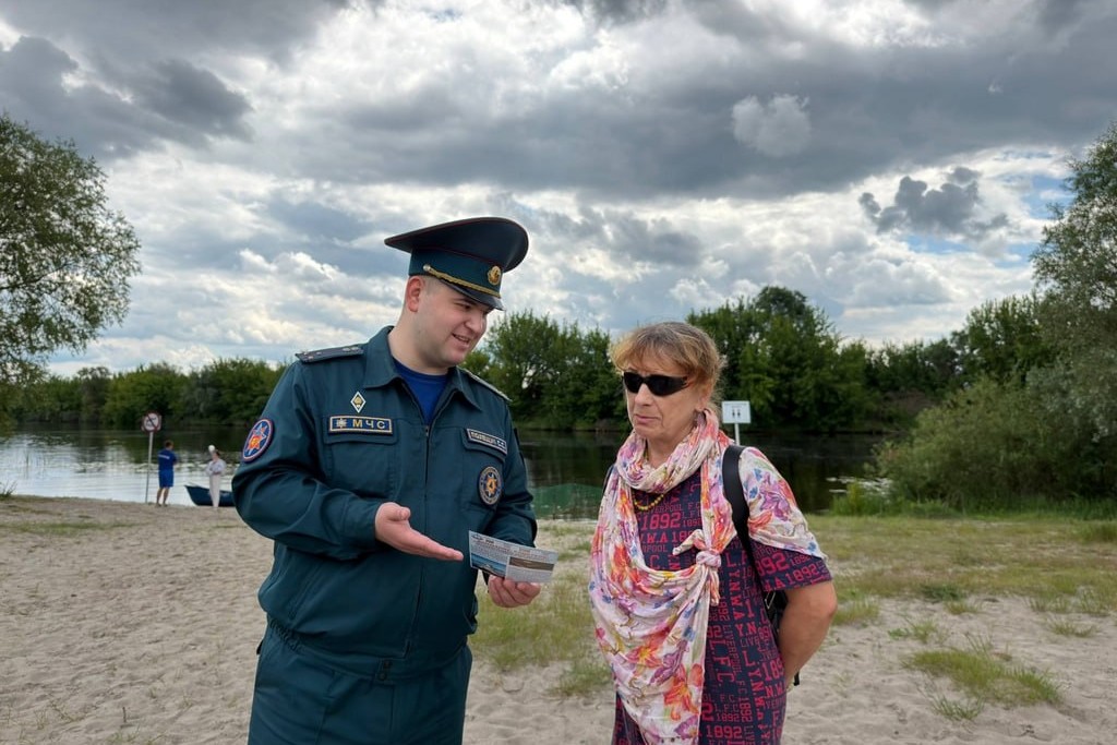 Спасатели и ОСВОД проводят рейд по пляжам Пинска