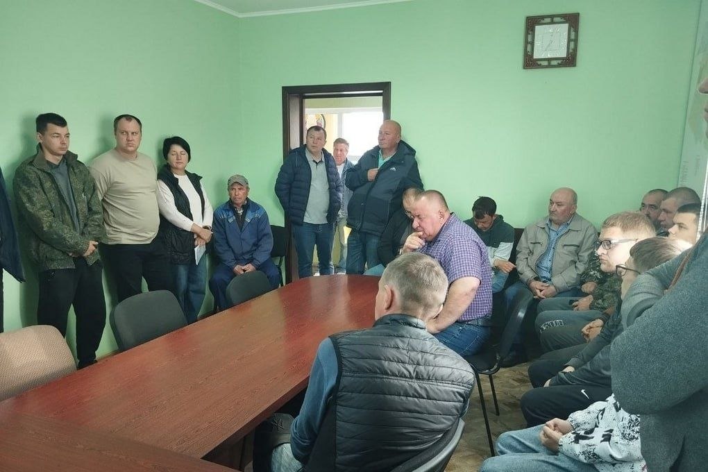 Инструктаж ОАО Ставокское, начальник отдела по ЧС, Николай Титов