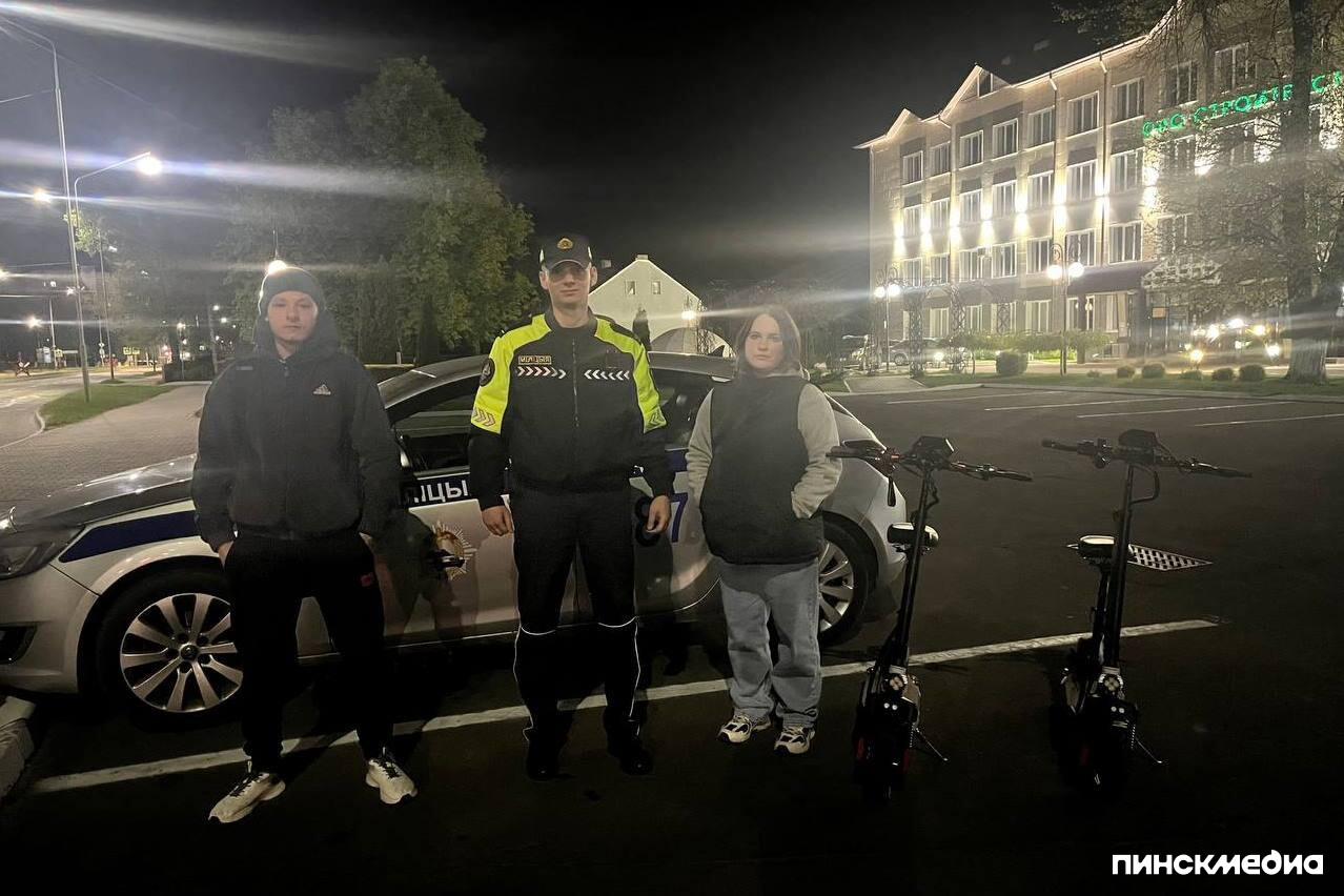 ночные рейды ГАИ в Пинске